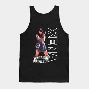 Xena With Sword Tank Top
